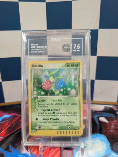 Roselia graded TAG 7.5 for sale on eBay