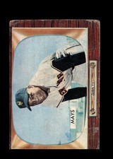 1955 Bowman Set-Break #184 Willie Mays LOW GRADE (crease) *GMCARDS*