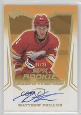 2021-22 SPx SPx Rookie Signatures Gold 5/25 Matthew Phillips #SPXR-MP Auto 03uh
