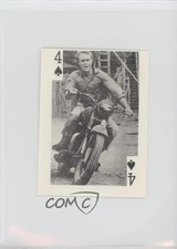 1969 Globe Imports Playing Cards Gas Station Issue Steve McQueen #4S 19bk
