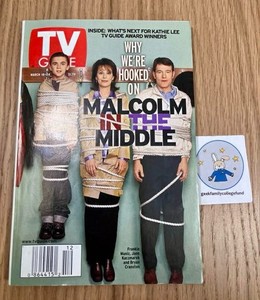 TV Guide Malcolm in the Middle March 18, 2000, used