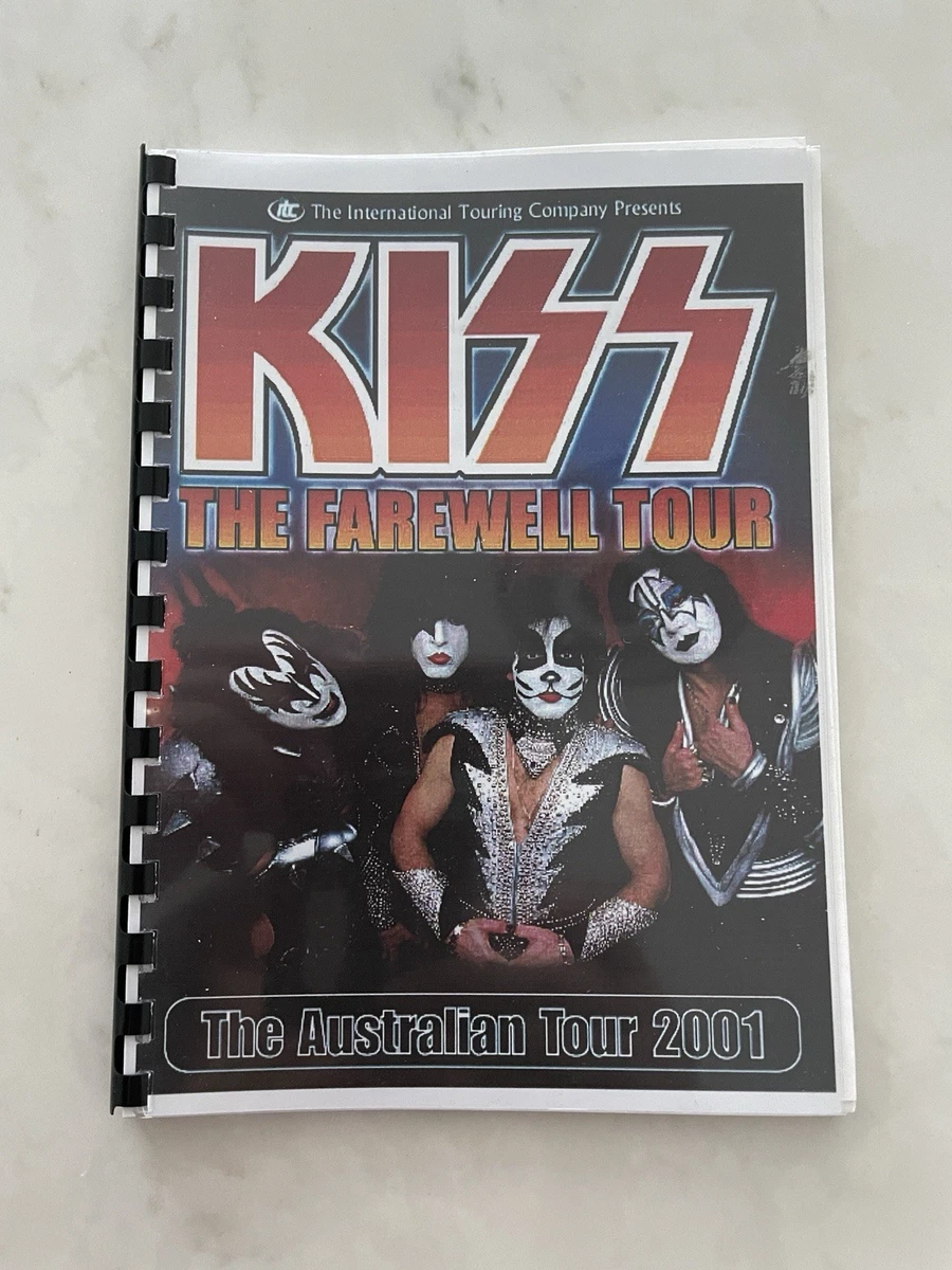 Kiss Tour Book for sale | eBay
