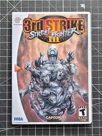Dreamcast Street Fighter III You Choose Custom Case Color-NO Game or Manual