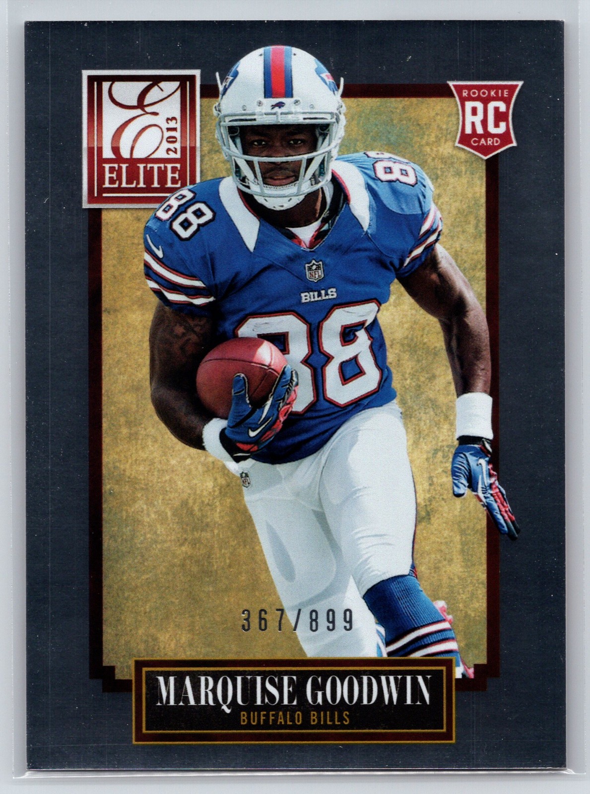 Marquise Goodwin Panini Elite #166 Base