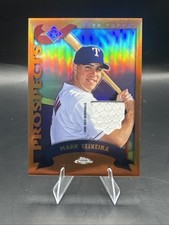 Mark Teixeira 2002 Topps Chrome Traded Prospects #T169 Gold Relic
