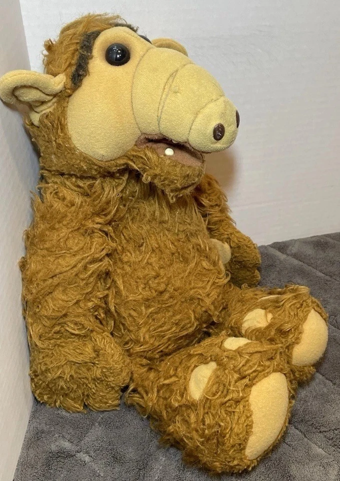 Vintage 1986 Alf Plush Doll Coleco Alien Production Plush 18” Stuffed Animal ALF - Image 2 of 4