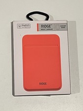 The Ridge Wallet Magsafe Cardholder - Basecamp Orange OPEN BOX