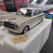 Poor Condition, Autoart 1/18 Mark 1 Lotus Cortina 1964 CRYSTALPALACESALOON