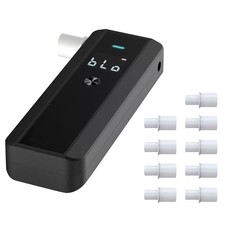 Lightweight LCD Digital Breath-Alcohol Tester Breathalyser Police Analyzer