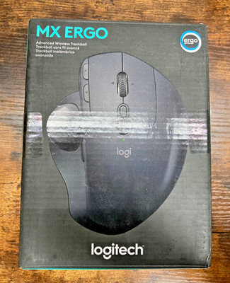 Logitech MX Ergo Wireless Trackball Mouse MR