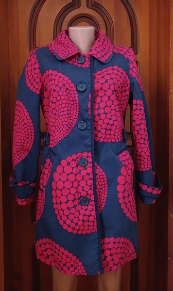 Women Boden Trench Coat Pink One size