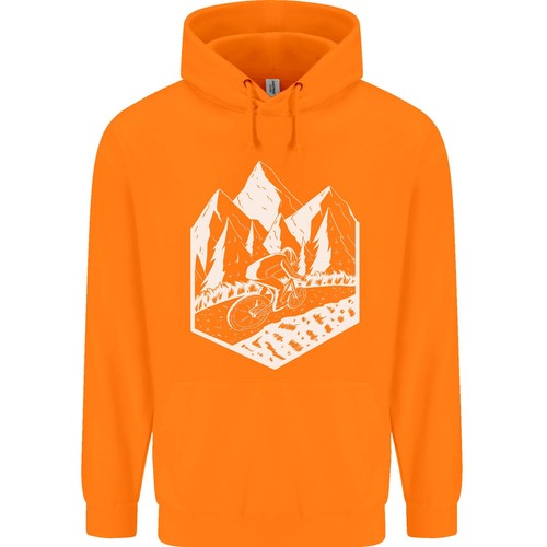 DH Downhill Mountain Biking Cycling Bicycle Childrens Kids Hoodie - Picture 15 of 37