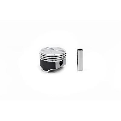 Silvolite Engine Piston Set 1436C.STD; 4.000 Bore Flat Top 4V for Chevy 350 SBC