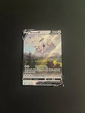 Arceus v SWSH204 Spada e Scudo Promo Holo Pokémon TCG Card 2022