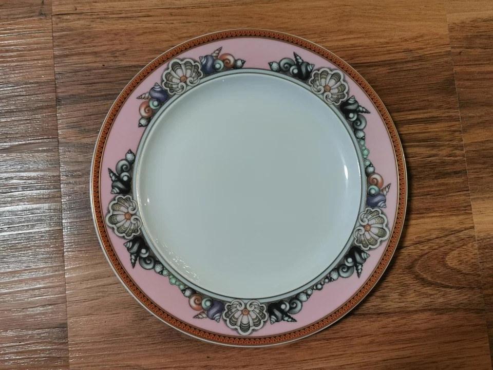 Rosenthal Versace Les Ètoiles la Mer Couleurs pink Kuchenteller Dessertteller OV