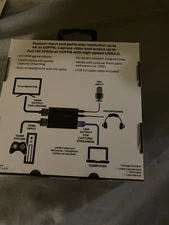 Monster 4K HDMI Gaming Capture Card Full HD 1080p with USB 3.0 Brand New Sealed