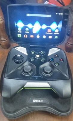 NVIDIA Shield Model P2450 Tegra Portable Gaming Handheld Console W/Case