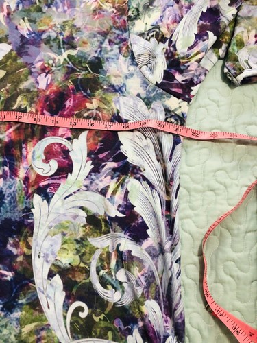 Tunica a maniche lunghe Soft Surroundings Multi-Botanical Tuileries taglia XL Lagenlook - Foto 8 di 9