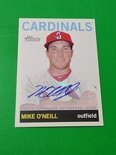 MIKE O'NEILL 2013 Topps Heritage Minors Auto Springfield Cardinals #ROA-MON
