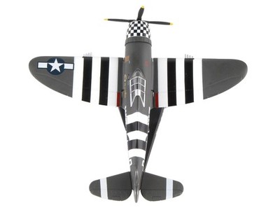 Daron Postage Stamp P-47 Thunderbolt Snafu 1/100 PS5359-3,Black (US IMPORT)