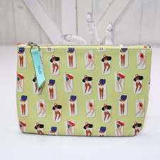 Ipsy June 2020 Make Waves Sunbathing Ladies Yellow Cosmetic Bag