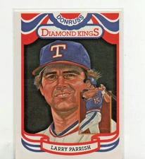 1984 Donruss MLB Baseball Diamond Kings #21 Larry Parrish Texas Rangers