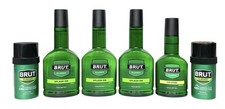 Lot of 6 BRUT Classic Scent Splash-On + Deodo...