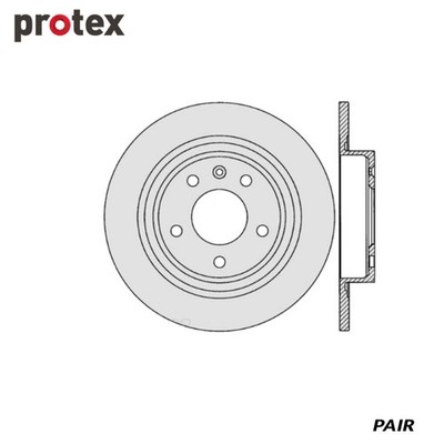 ULTRA DISC ROTOR FOR HOLDEN CRUZE DIESEL DR12829 (PAIR)