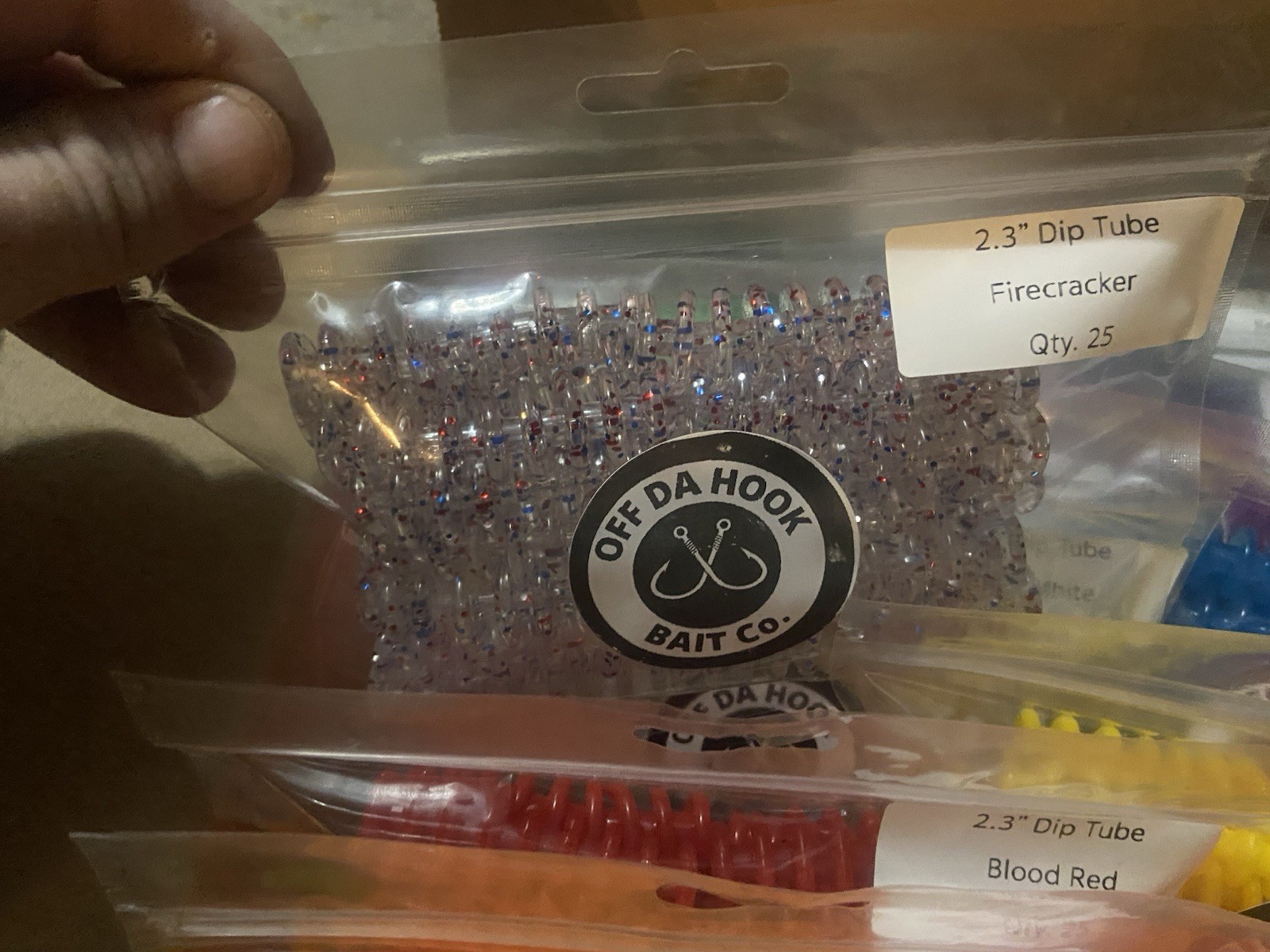 OFF DA HOOK Catfish Dip Tube Complete Color Collection SSS Stink Bait  Triple S - Image 11