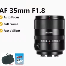 7artisans 35mm F1.8 Auto Focus Full Frame Prime Lens for Leica L Sigma L Camera