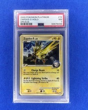 2009 POKEMON PLATINUM ARCEUS #12 ZAPDOS G-HOLO PSA 7 NM on eBay