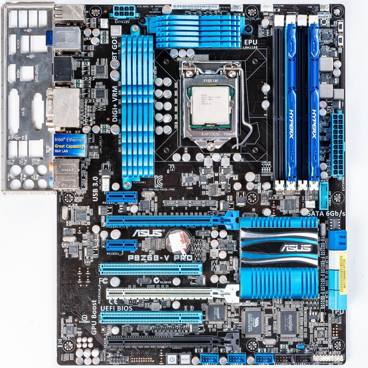 ASUS P8Z68-V Pro, LGA 1155, Intel (90-MIBFI0-G0AAY00Z