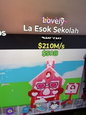 Lovely La Esok Sekolah 210M/s steal the brainrot Fortnite