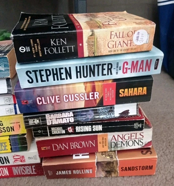 ⭐️ Lot of 18 Bestselling Paperback THRILLER Books - My Best Choices Foto 4 de 4