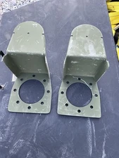 NOS LOT OF 2 MILITARY SINCGARS M-SERIES ANTENNA BRACKET GPS MOUNT