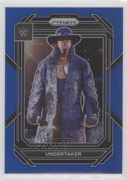 2023 Panini Prizm WWE Blue Prizm 6/199 Undertaker #172 9e1
