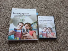 The Great Courses Learning Spanish Text and DVDs