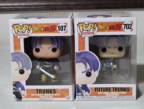 Funko Pop! Animation Dragon Ball Z Trunks & Future Trunks #107 #702