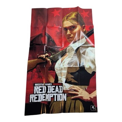 Red Dead Redemption double-sided MAP and POSTER READ