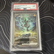 2025 POKEMON BLK EN-BLACK BOLT SPECIAL ILLUSTRATION RARE #166 ZEKROM EX PSA 9