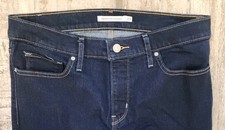 Levi's 314 Women  s Size 29 Shaping Straight Jeans Dark Wash Denim Mid Rise
