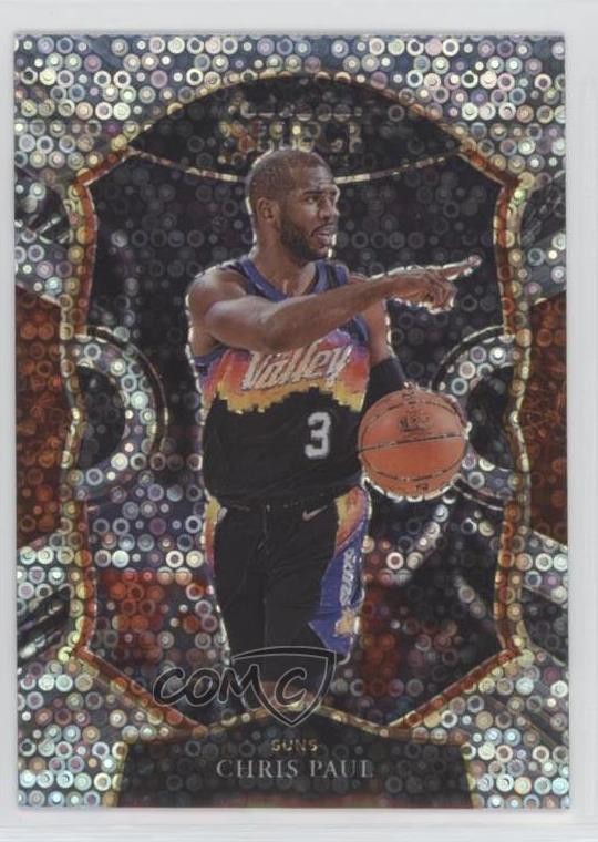 2020-21 Panini Select Concourse Disco Prizm Chris Paul #10 mp7