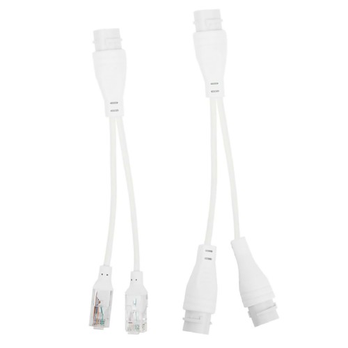 POE Splitter RJ45 2-in-1 Network Cabling Connector For Security Camera Install M - Photo 4/9