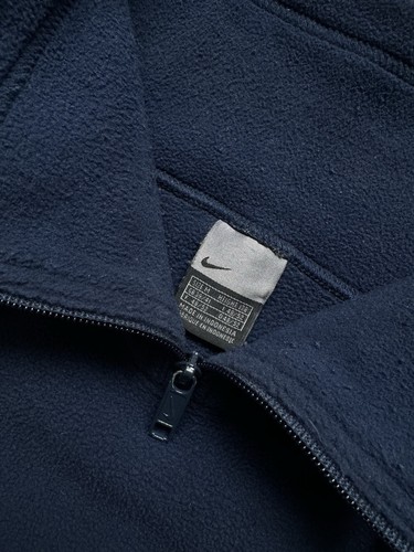 VINTAGE 90s RARE NIKE NINJA FLEECE JACKET BIG EMBROIDERED LOGO SWOOSH MENS Gr. M - Bild 9 von 11