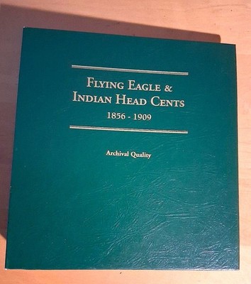  Littleton Coin Album LCA24 Flying Eagle & Indian Head Cent 1856-1909  Empty