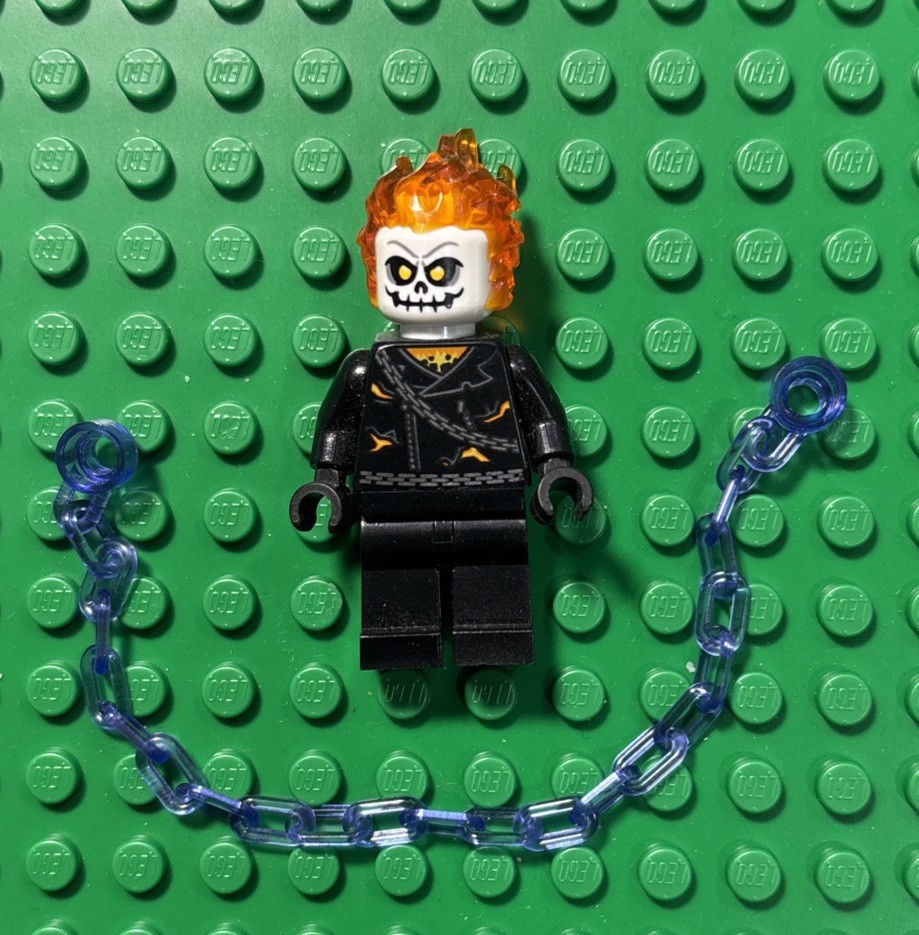 Lego Ghost Rider Minifigure Johnathon Johnny Blaze 2016 sh267