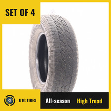Set Of 4 Used 25570r17 Goodyear Wrangler Territory At 112t - 8.5-932