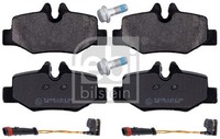 Febi Bilstein Bremsbelagsatz, Scheibenbremse 16535 FüR MERCEDES-BENZ