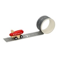Houten Vliegtuig Met Wegtape 8Mtr Neu