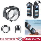 For Insta360 X5 Camera Lens Glass Protective Cover Guard Cap Snap-on Protector